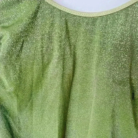 NWT! Fe Noel X Target Metallic High Leg Cheeky One Piece Swimsuit - Picture 6 of 6